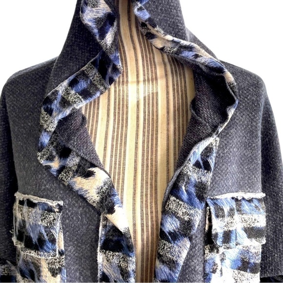 HAILEY & Co, lightweight, open front sweater, size M, made in USA, poly/rayon, - Picture 1 of 6